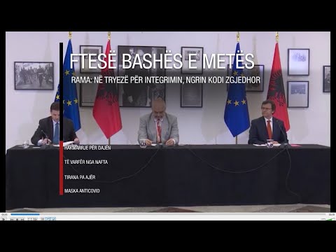 Edicioni informativ - 18 qershor 2020 - Ora 20:00 - RTV Ora