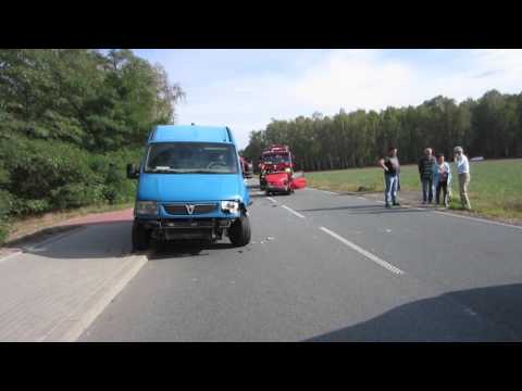 Wypadek na DW nr 708 - Anielin Swędowski.