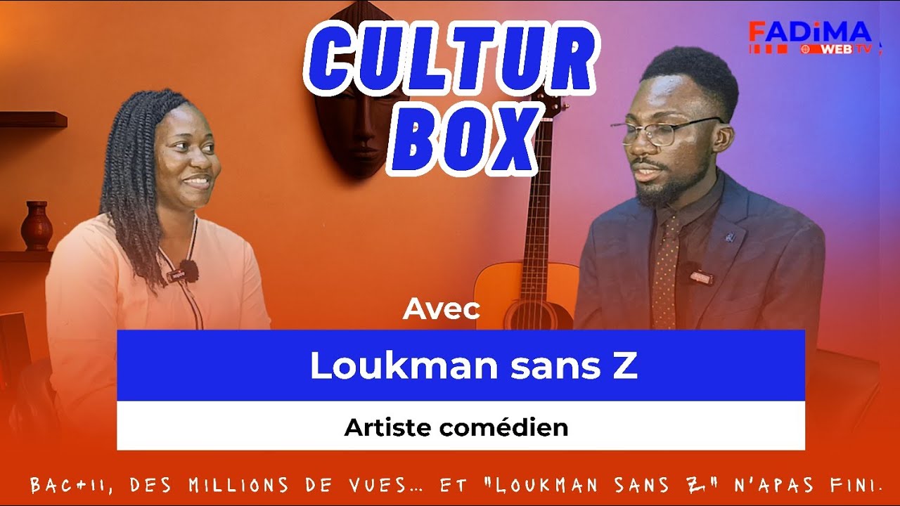 CULTURBOX : Loukman cartonne sur les réseaux, fait salle comble en one-man-show... 