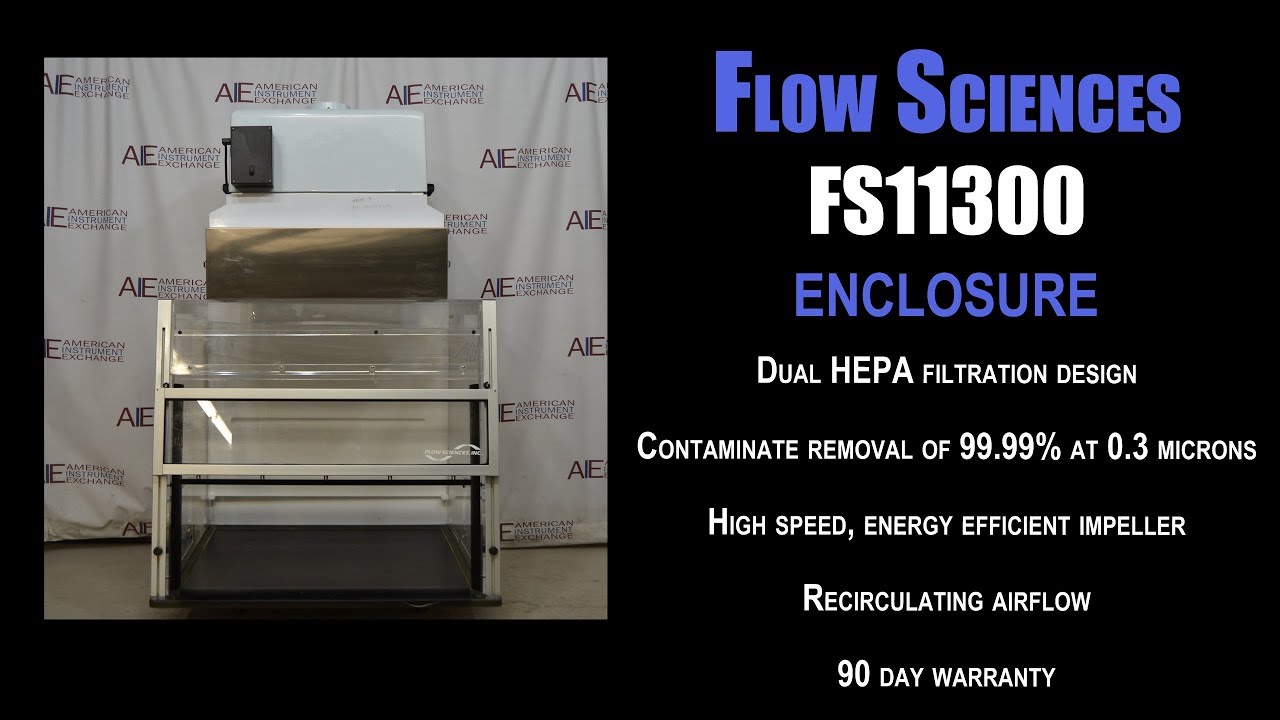 Flow Sciences FS11300 safety containment enclosure (2904N HOOD)