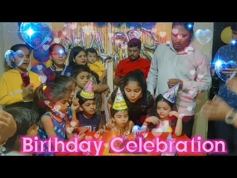 Akshita Birthday Celebration 🎂 Cake Cutting 🥳 #faimily #birthdaycelebration
