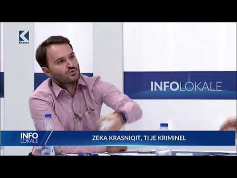 Abgeordnete prügeln sich vor laufender TV-Kamera - Frashër Krasniqi VS Milaim Zeka BOX slowmotion