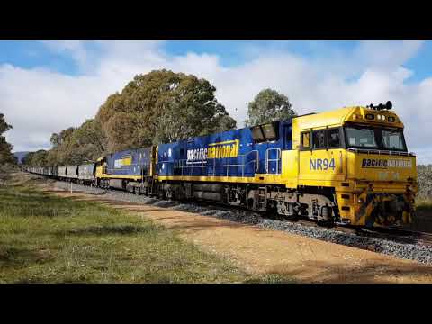 AMAZING QUALITY - 20 Victorian Trains Filmed on The Mobile Phone!