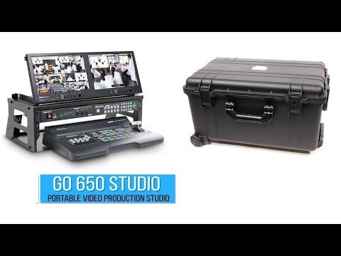 Introducing the GO 650 Studio Kit Portable Live Video Production｜Datavideo