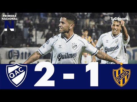 Quilmes 2-1 Atlanta | Primera Nacional | Fecha 25 (Zona A)