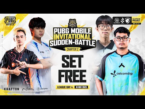[EN] PUBG MOBILE INVITATIONAL SUDDEN BATTLE | LEAGUE DAY 4 - SET FREE. #VAMPIRE #INF #ALL