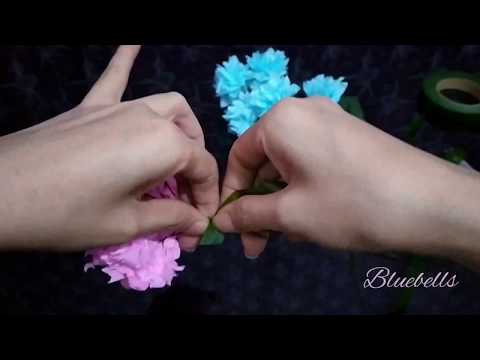 Crepe paper flowers | by bluebells