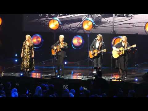 Joan Baez Performing at The Rock & Roll Hall of Fame Induction Ceremony