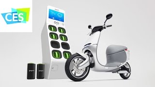 CES 2016: Gogoro – E-Roller mit neuem Akku-Konzept