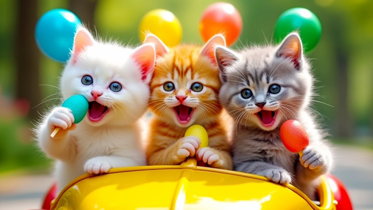 ANAK KUCING MEONG MEONG - SI MEONG KUCING LUCU ❤️ Lagu Anak Indonesia Viral Terbaru