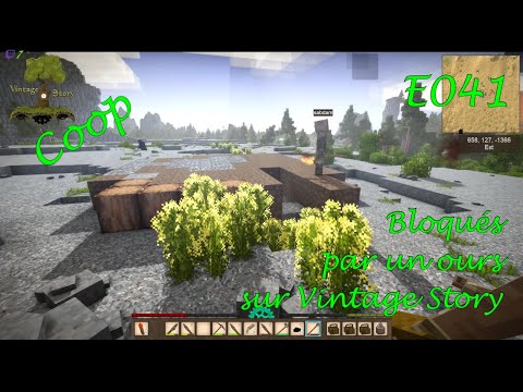 Bloqués par un ours | Vintage Story (Coop) [FR] E041 #vintagestory #gameplayfr #letsplayfr