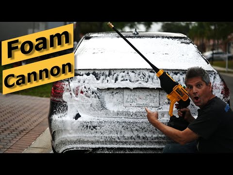 Can DeWalt Power Cleaner Work With High PSI Soap Cannons? Car Wash Tips