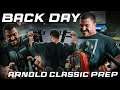 DETAILED BACK DAY: PREP FOR THE ARNOLD