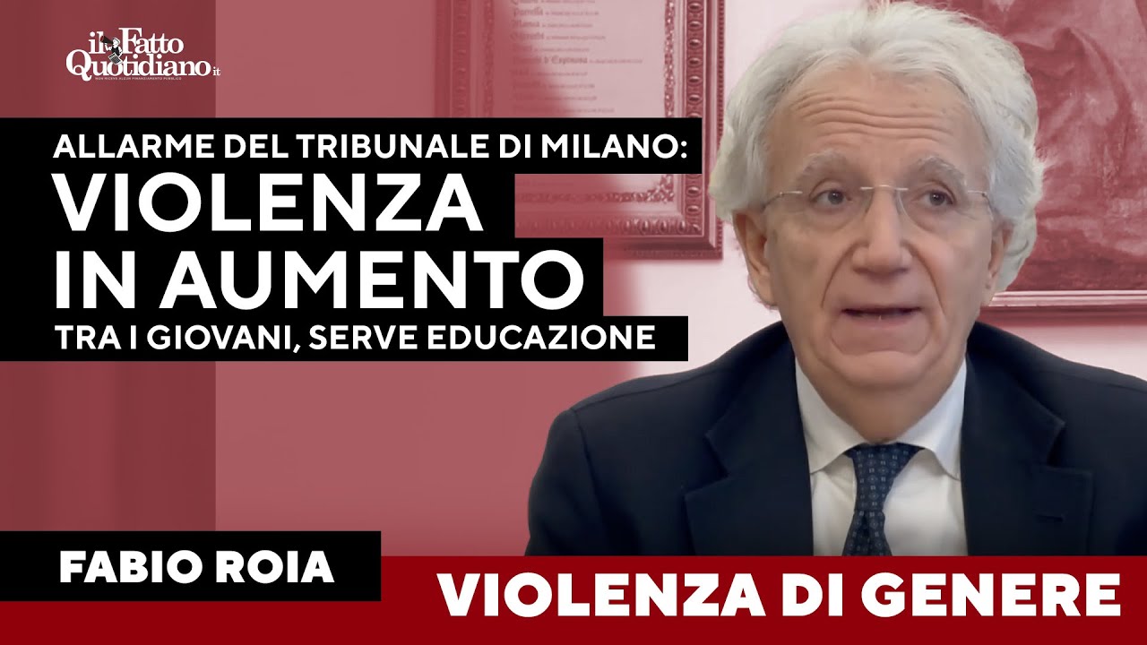 L'allarme del Tribunale di Milano sulla violenza di genere