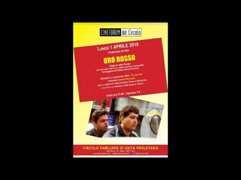 Oro rosso -  commento 1 aprile 2019