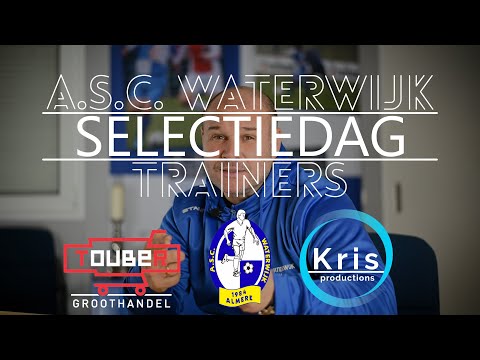 A.S.C. Waterwijk Selectiedag - Trainers