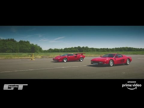 Grand Tour Ferrari Testarossa Vs Lamborghini Countach