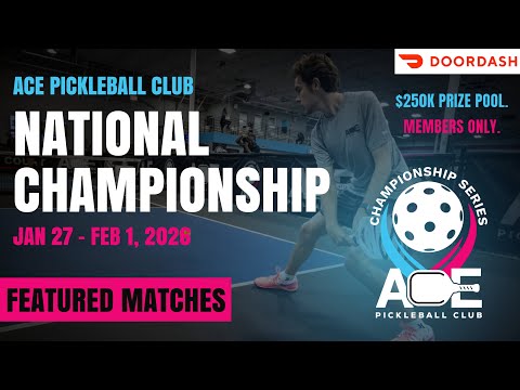 Featured Matches | Women's Doubles | APC National Championship