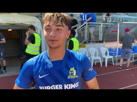 Ömer Yavuz, Torschütze des 1:0-Siegtreffers der U19 von Eintracht Trier gegen Wehen Wiesbaden