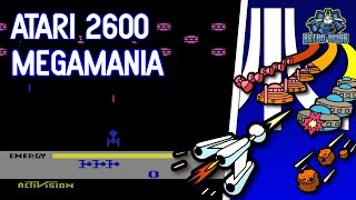 MEGAMANIA for the ATARI 2600!  8 Relentless Invaders with Multiple Attack Patterns!