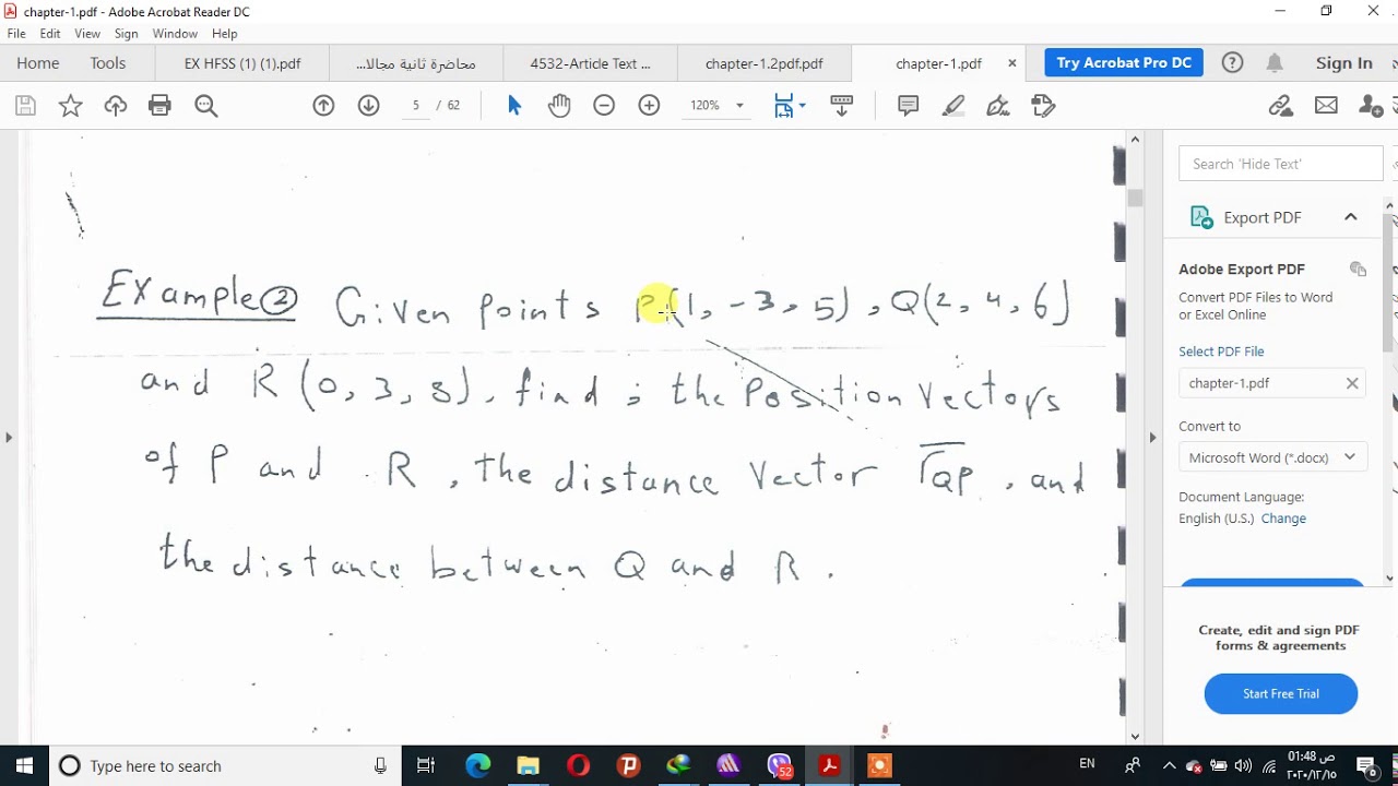 Vector Analysis Part 2