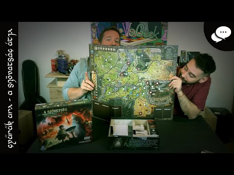Gyűrűk Ura - A Szövetség Útja - Special unboxing - Nerd Vs Geek
