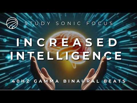 40Hz Gamma Binaural Beats Upbeat EDM House Music for Study to Boost Intelligence and Focus