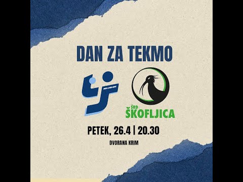 24.KROG - 1.A DRL - MOŠKI (2023/24): MRK LJUBLJANA : ŠRD ŠKOFLJICA [PRENOS]