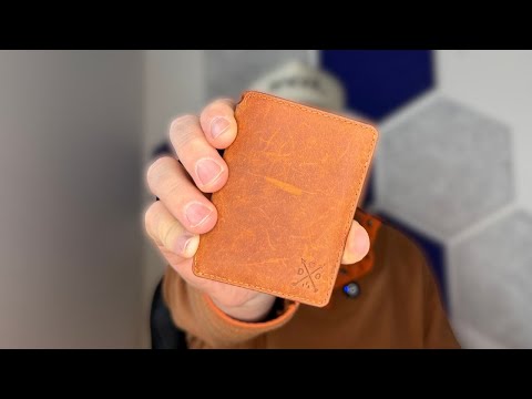 The Double Oak CLOUD Wallet is the BEST Leather Minimalist Bifold WALLET! (A Review)