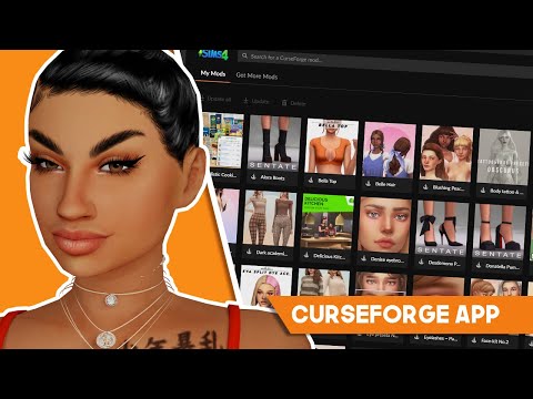 A New Way to Download Sims 4 Mods is Here (Curseforge App how to + review)