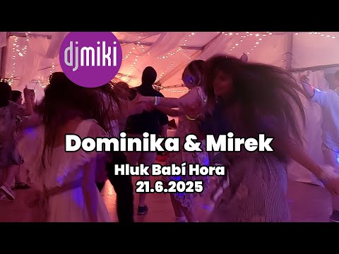 Divoká svatební party Dominiky a Mirka