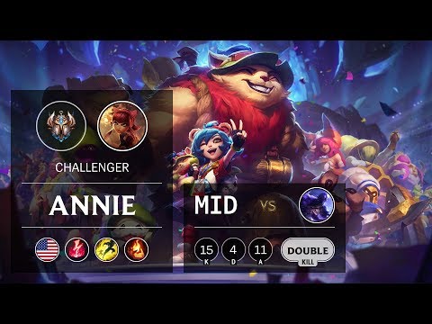 Annie Mid vs Ryze - NA Challenger Patch 9.22