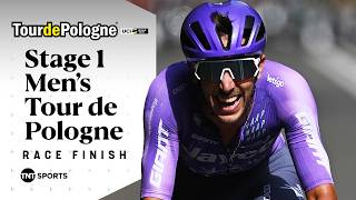 POWERS TO VICTORY! 🔥 | Men's 2026 Tour de Pologne Stage 1 Final KM's | TNT Sport