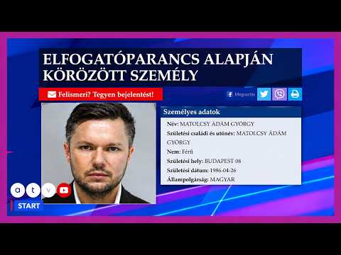 Merre vagy Ádám? – Kiadták a nemzetközi elfogatóparancsot Matolcsy Ádám ellen