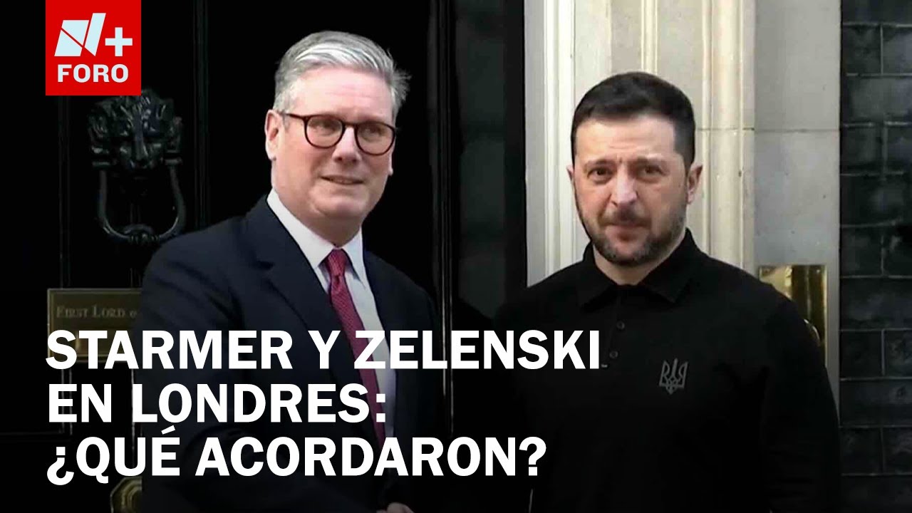 Keir Starmer y Zelenski Se Reúnen en Downing Street para Hablar de Garantías de Seguridad