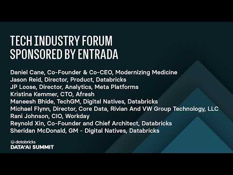 Watch: Bridging AI Ambition and Operational Reality: An Industry Forum - My pick