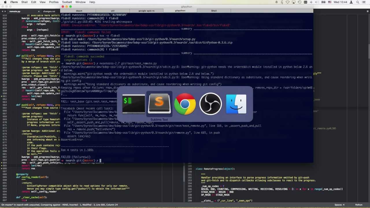 fixing git-python issue 271