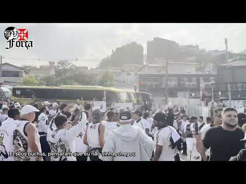 BASTIDORES DA CARAVANA FORÇA JOVEM VASCO - FJV - SARDINHAS 0 X 6 VASCO NO MORUMBIS SÃO PAULO - SP
