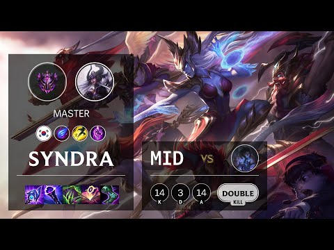 Syndra Mid vs Sylas - KR Master Patch 10.24