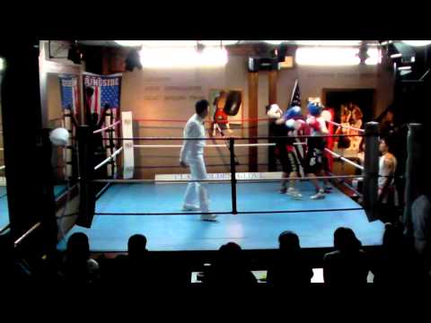 amateur boxing center Clay  ２５記念・昇進スパーリング　４試合目