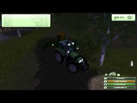 Farming Simulator 2013 - blbý zamestnanec a strom