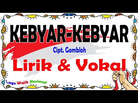 Kebyar Kebyar -  Lirik & Vokal