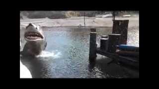 Jaws Universal Studios Hollywood Studio Tour Tram Bruce The Shark Week