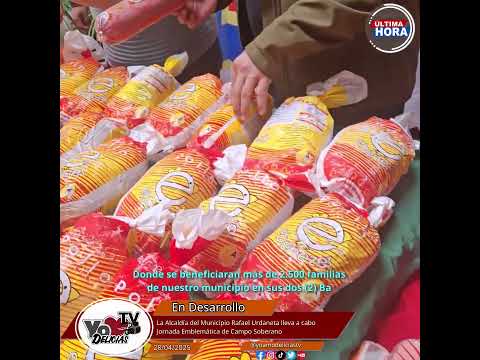 Jornada Emblemática de Campo Soberano, Delicias Rafael Urdaneta, Táchira