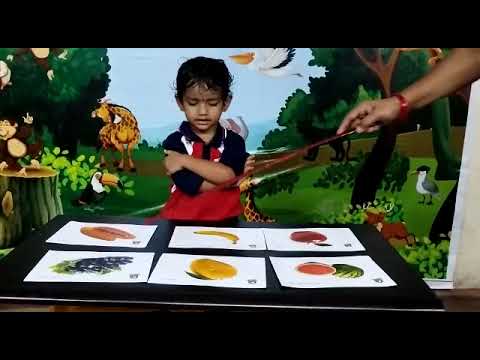 T.Deekshitha | Fruits | Rise Play School | Jagannaickpur, Kakinada.
