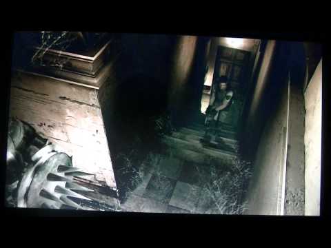 Resident Evil Remastered (Chris) playthrough pt14 Dodging Zombies, Only Seven Bullets Left!