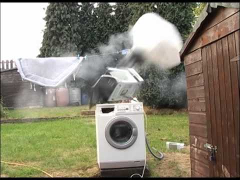 Deploying a Airbag in a microwave