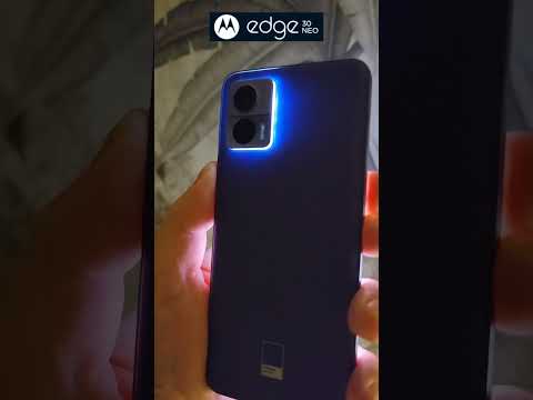 Motorola Edge 30 Neo - Camera Island LED #shorts
