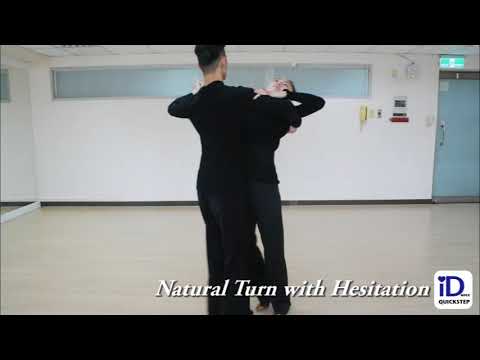 Quickstep Natural Turn with Hesitation
