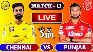 🔴Live: Chennai vs Punjab | CSK Vs PBKS Live Scores & Commentary | Only in India | TATA IPL LIVE 2022